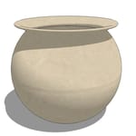 View Stella Cast Stone Round Planters